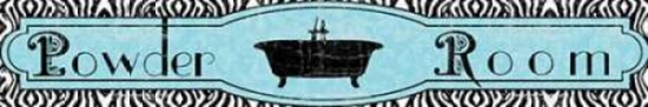 Powder Room III Poster Print by Lisa Wolk - Item # VARPDXLI1256